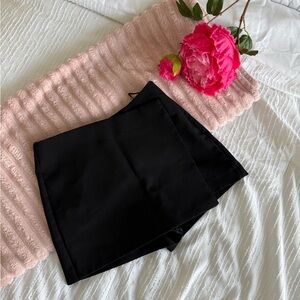 Zara Elegant Black Skort